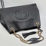 Gucci Soho Large Black Shoulder Bag