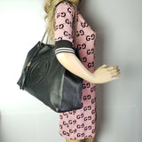 Gucci Soho Large Black Shoulder Bag