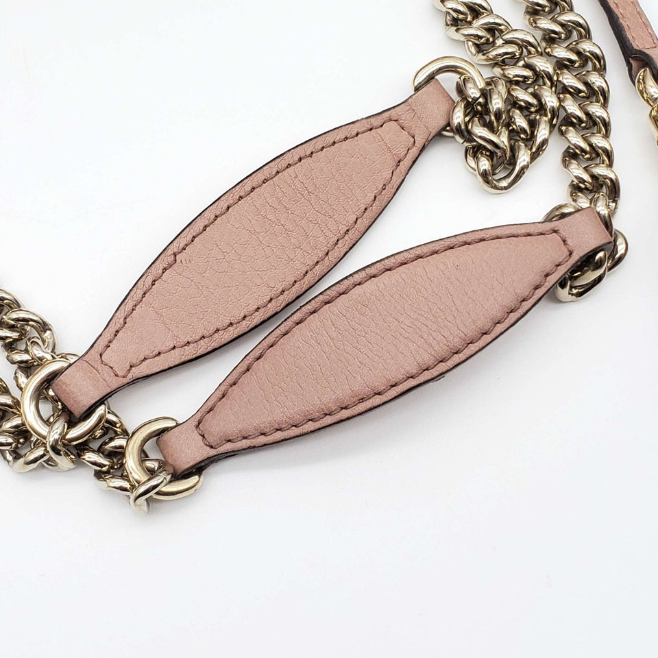 Gucci Soho on Chain Leather Shoulder Bag