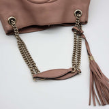Gucci Soho on Chain Leather Shoulder Bag