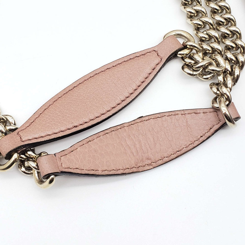 Gucci Soho on Chain Leather Shoulder Bag
