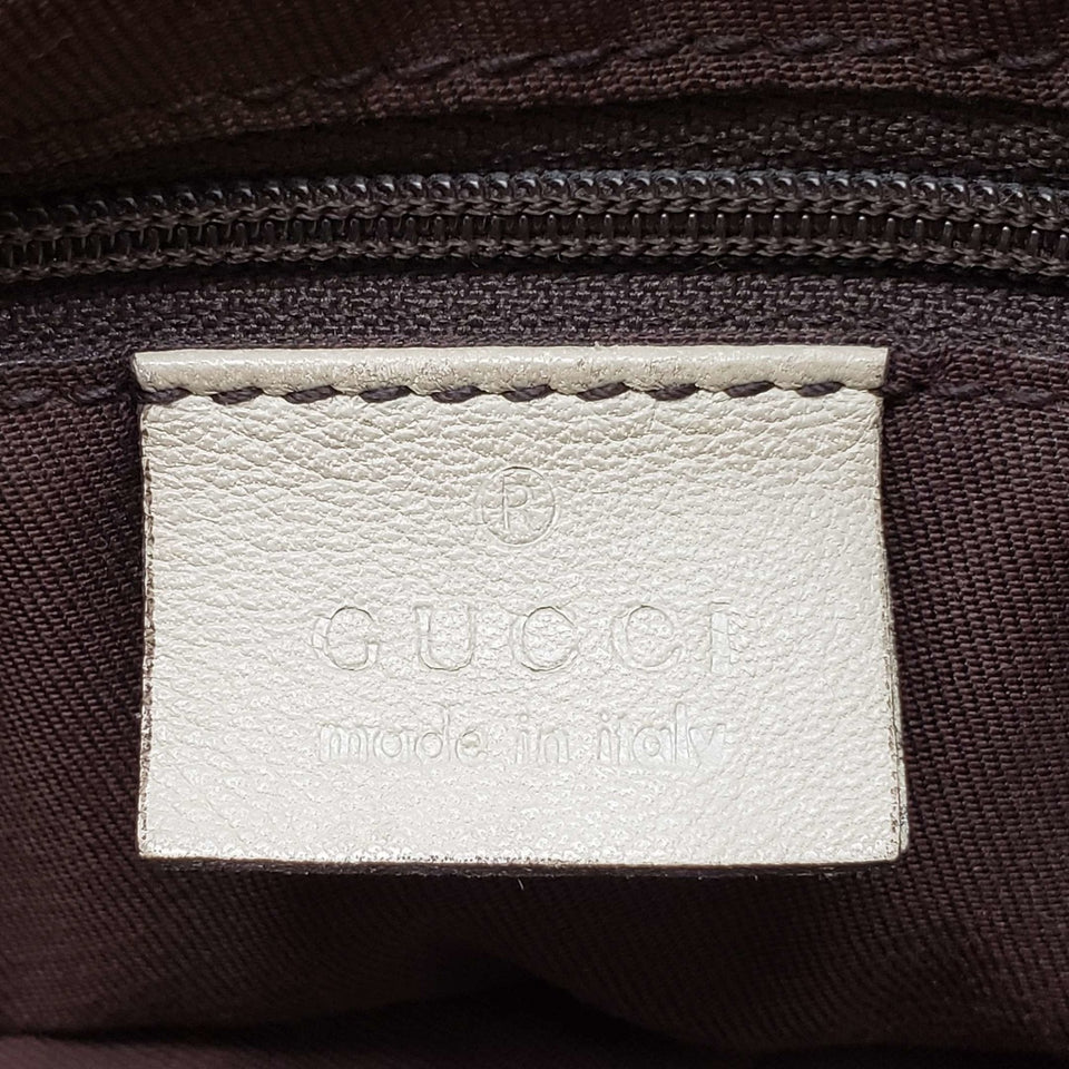 Gucci Sukey Canvas Leather Shoulder Bag