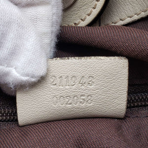 Gucci Sukey Canvas Leather Shoulder Bag