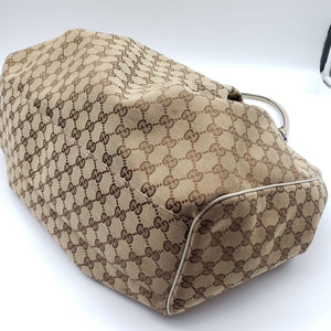 Gucci Sukey Canvas Leather Shoulder Bag