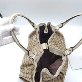 Gucci Sukey Canvas Leather Shoulder Bag