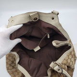 Gucci Sukey Canvas Leather Shoulder Bag