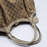 Gucci Sukey Canvas Leather Shoulder Bag