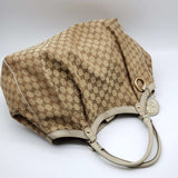 Gucci Sukey Canvas Leather Shoulder Bag