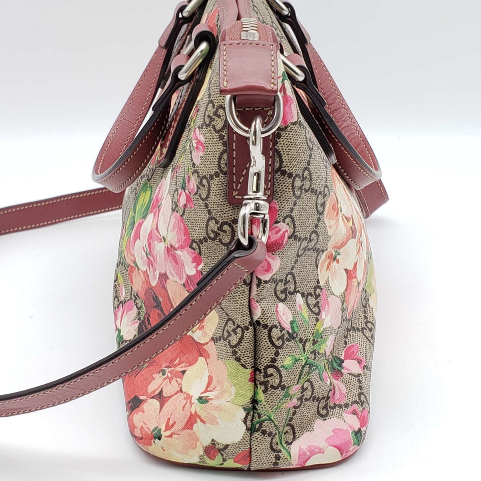 Gucci Supreme Bloom Pink Rose Shoulder Bag