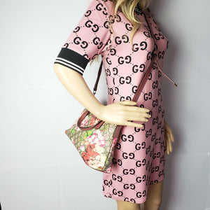 Gucci Supreme Bloom Pink Rose Shoulder Bag