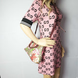 Gucci Supreme Bloom Pink Rose Shoulder Bag