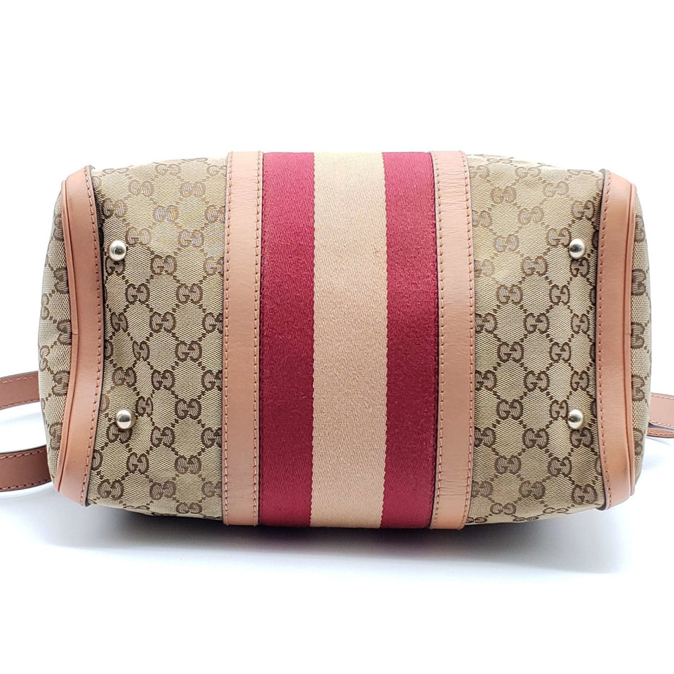 Gucci Vintage Boston Medium Satchel Bag