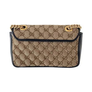 Gucci Mini Marmont GG Canvas Bag