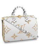 Louis Vuitton Speedy Bandouliere 30 Monogram Geant White