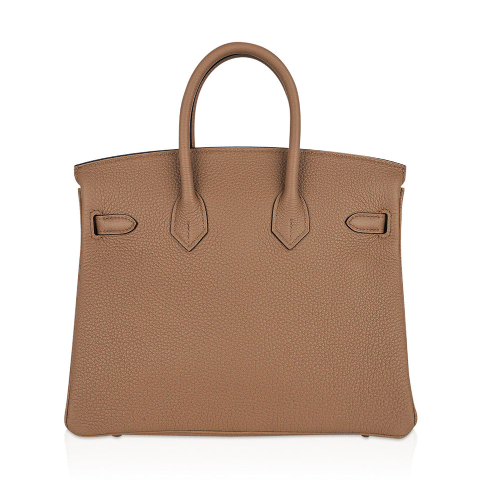 Hermes Birkin 25 Bag in Chai Togo Leather with Gold Hardware