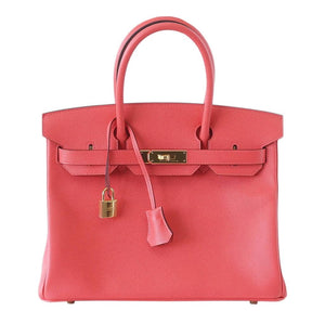 Hermes Birkin 30 Bag Rose Jaipur Gold Hardware