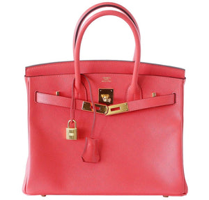 Hermes Birkin 30 Bag Rose Jaipur Gold Hardware