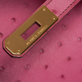 Hermes Birkin 35 Bag Fuchsia Ostrich Gold Hardware