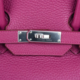 Hermes Birkin HSS 35 Bag Rare Pink Tosca Special Order Clemence Palladium