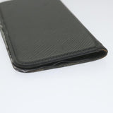 LOUIS VUITTON Epi iPhone Case Black M64469 LV Auth hs1678