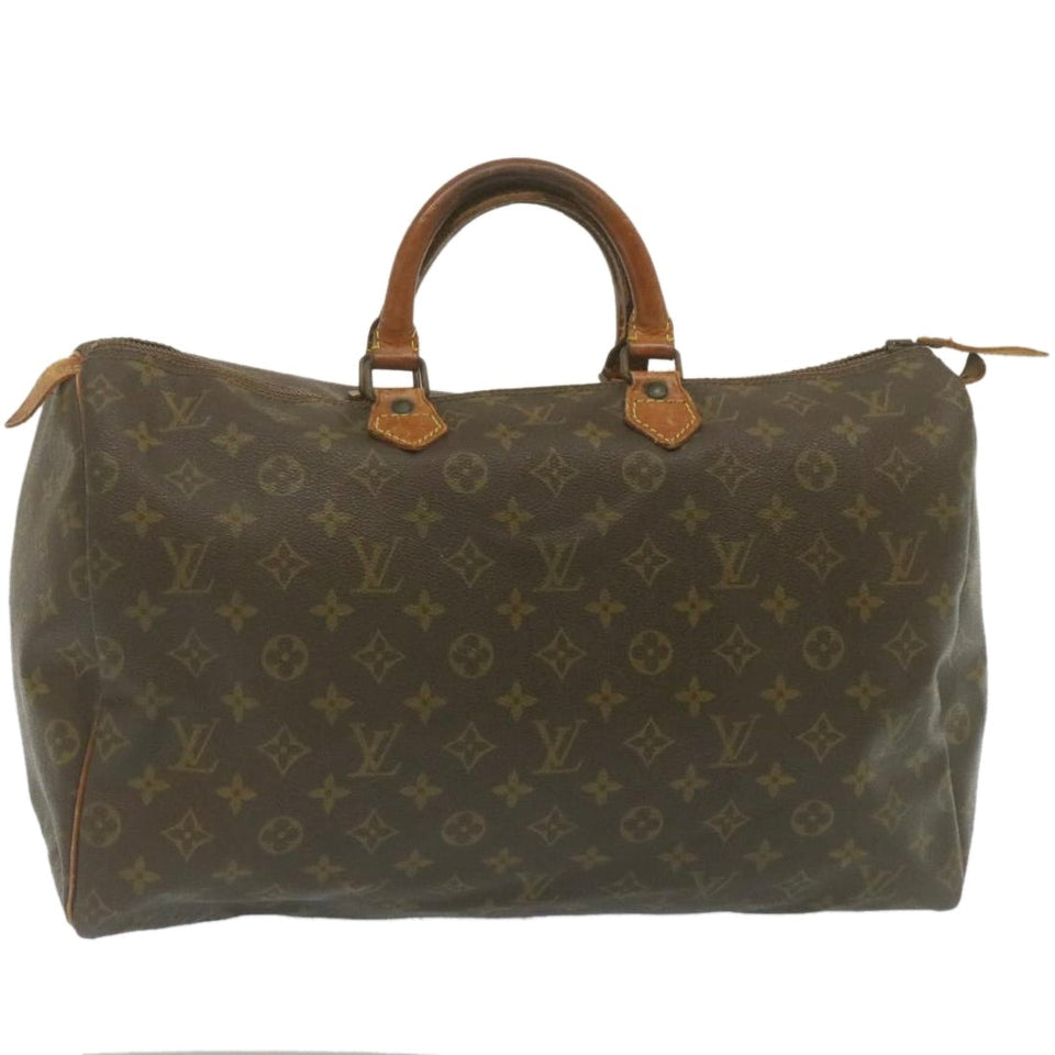 LOUIS VUITTON Monogram Speedy 40 Hand Bag Vintage M41522 LV Auth hs842