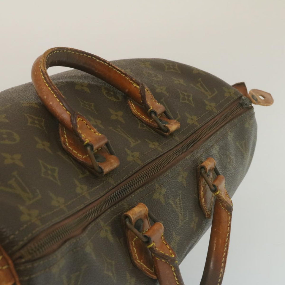LOUIS VUITTON Monogram Speedy 40 Hand Bag Vintage M41522 LV Auth hs842