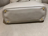 Prada Grey Galleria Large Tote Bag