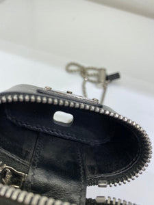 Prada Black Logo Airpods Case