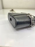 Prada Black Logo Airpods Case