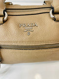 Prada Beige Vitello Phenix Tote Bag