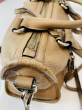 Prada Beige Vitello Phenix Tote Bag