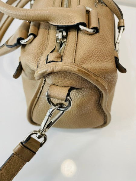 Prada Beige Vitello Phenix Tote Bag
