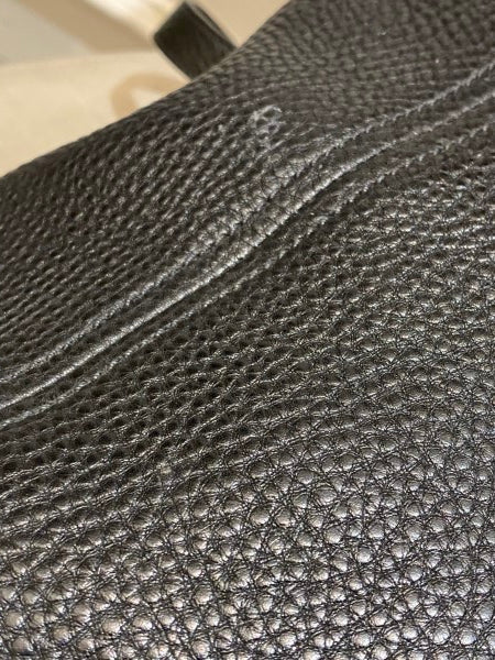 Prada Black Vitello Daino Tote Bag