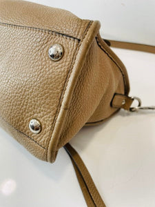 Prada Beige Vitello Phenix Tote Bag
