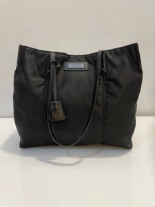 Prada Black Shopper Waterproof Bag