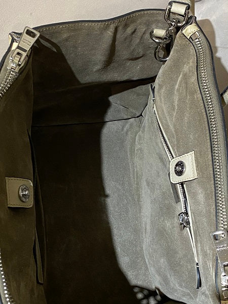 Prada Grey Shoulder Bag