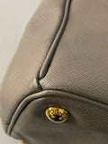 Prada Grey Tote Bag