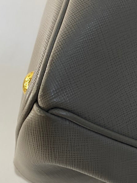 Prada Grey Tote Bag