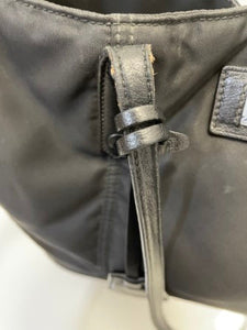 Prada Black Shopper Waterproof Bag