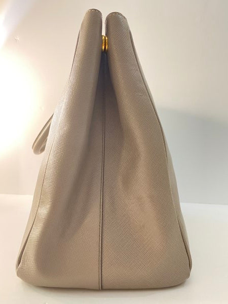 Prada Grey Tote Bag