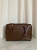 Prada Brown Bauletto Tote Bag