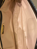 Prada Bicolor Tweed Turnlock Flap Clutch