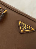 Prada Brown Bauletto Tote Bag