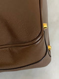 Prada Brown Bauletto Tote Bag