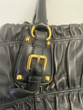 Prada Black Nappa Gaufre Tote Bag