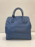 Prada Blue Vitello Daino Bag