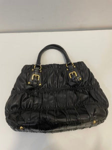 Prada Black Nappa Gaufre Tote Bag