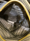 Prada Black Vitello Daino Tote Bag