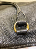 Prada Black Vitello Daino Tote Bag