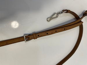 Prada Camel Ostrich Tote Bag